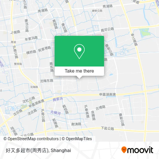 好又多超市(周秀店) map