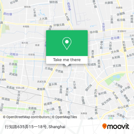 行知路635弄15一18号 map