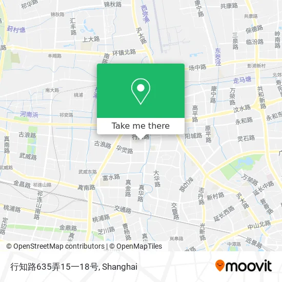 行知路635弄15一18号 map