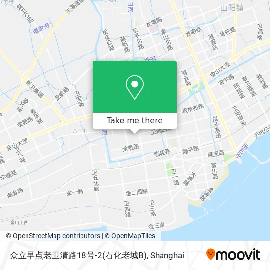 众立早点老卫清路18号-2(石化老城B) map