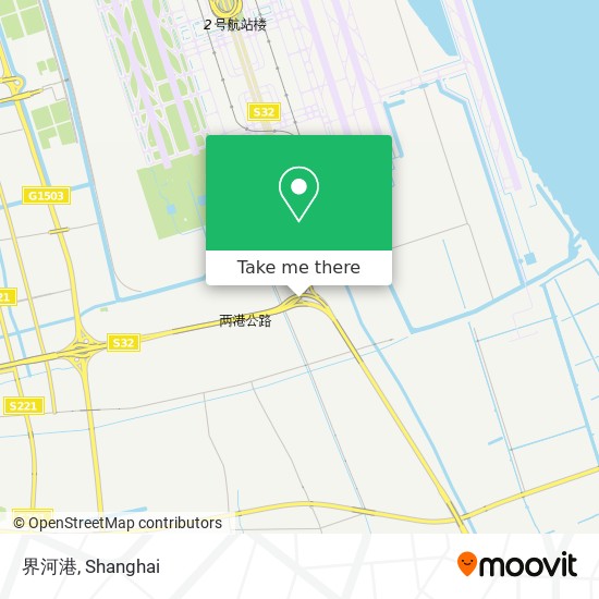界河港 map