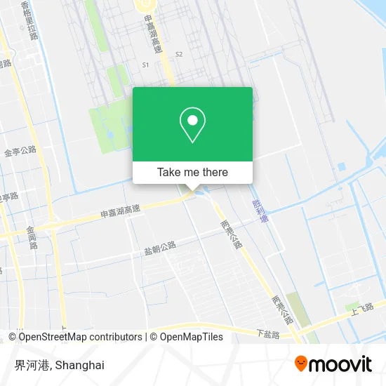 界河港 map