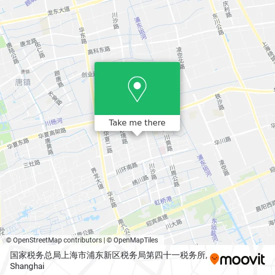 国家税务总局上海市浦东新区税务局第四十一税务所 map