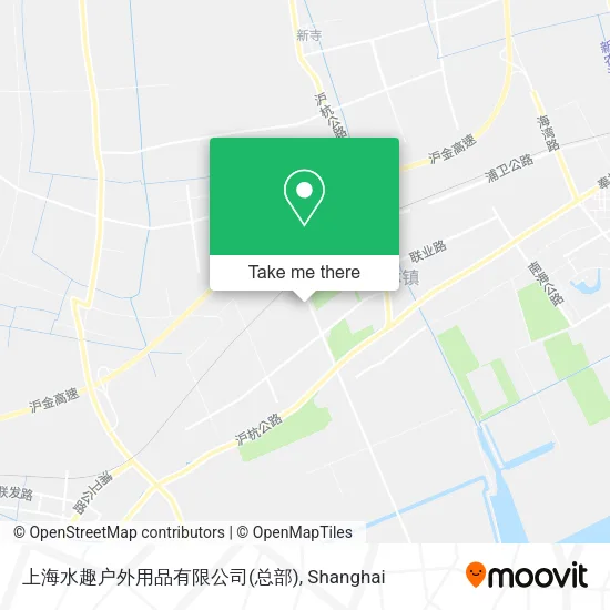 上海水趣户外用品有限公司(总部) map