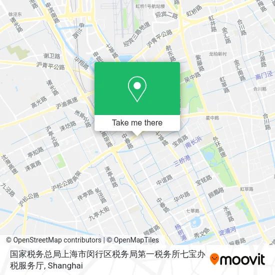 国家税务总局上海市闵行区税务局第一税务所七宝办税服务厅 map