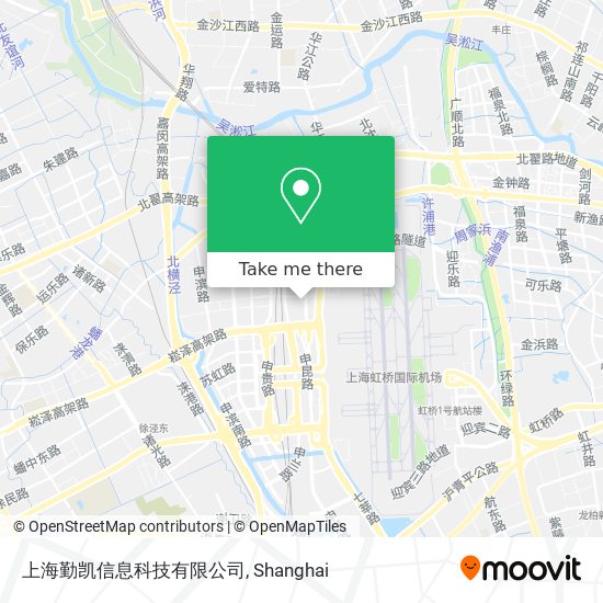 上海勤凯信息科技有限公司 map