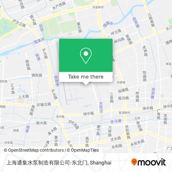 上海通集水泵制造有限公司-东北门 map
