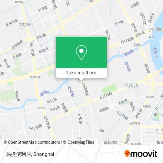 易捷便利店 map
