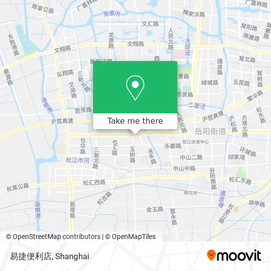 易捷便利店 map