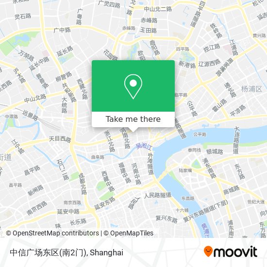 中信广场东区(南2门) map