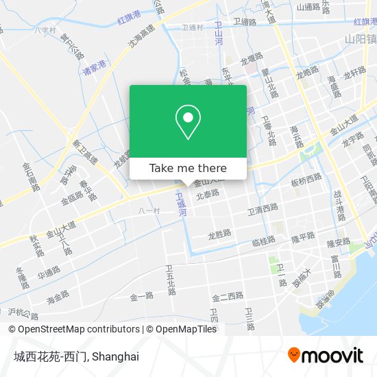 城西花苑-西门 map