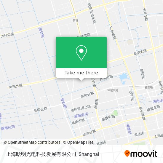 上海晗明光电科技发展有限公司 map