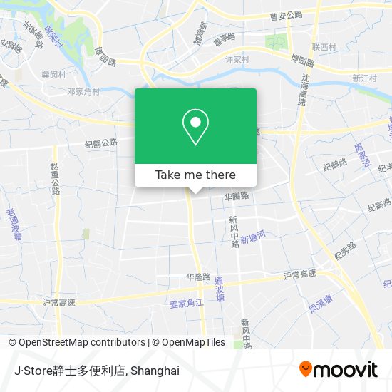 J·Store静士多便利店 map