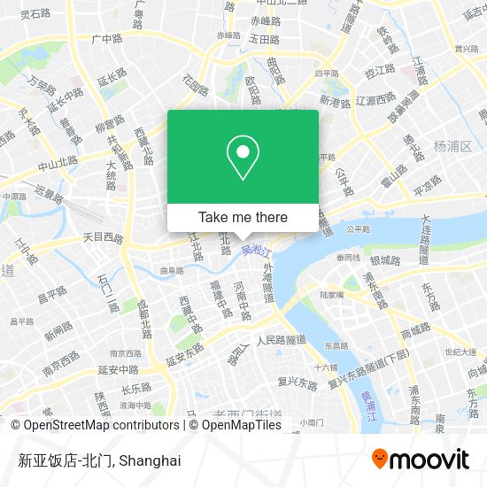 新亚饭店-北门 map