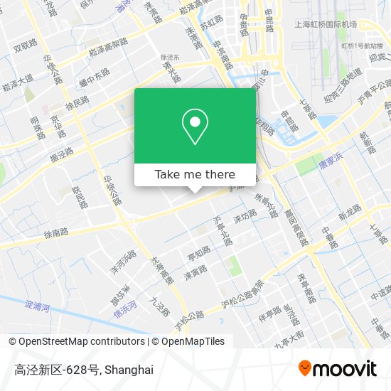 高泾新区-628号 map