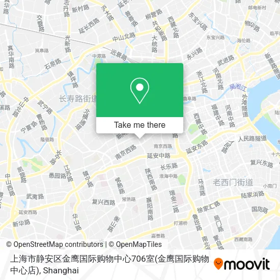 上海市静安区金鹰国际购物中心706室(金鹰国际购物中心店) map