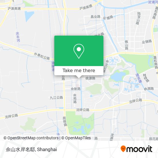 佘山水岸名邸 map