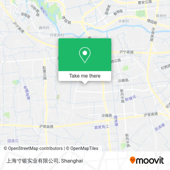 上海寸银实业有限公司 map