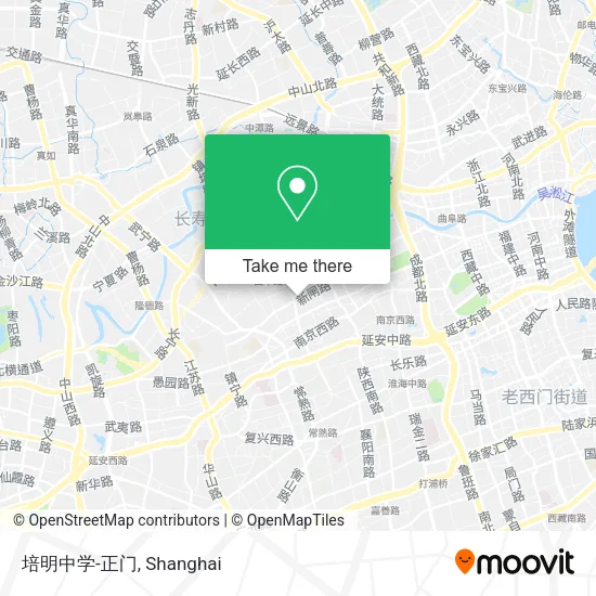 培明中学-正门 map