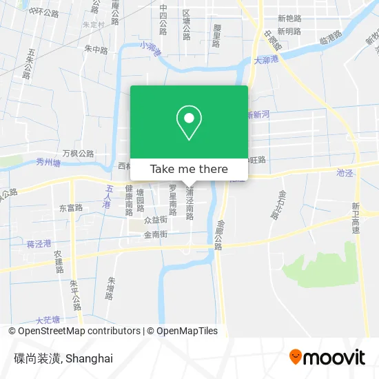 碟尚装潢 map