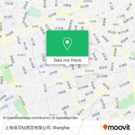 上海禧贝钻商贸有限公司 map