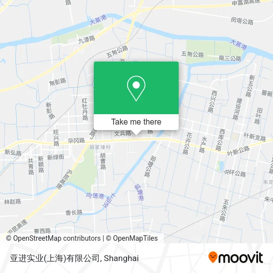 亚进实业(上海)有限公司 map
