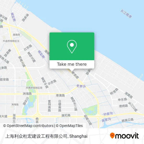 上海利众杜宏建设工程有限公司 map