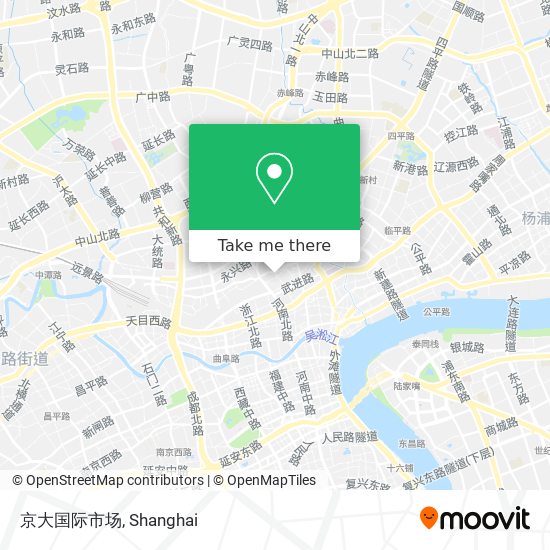 京大国际市场 map