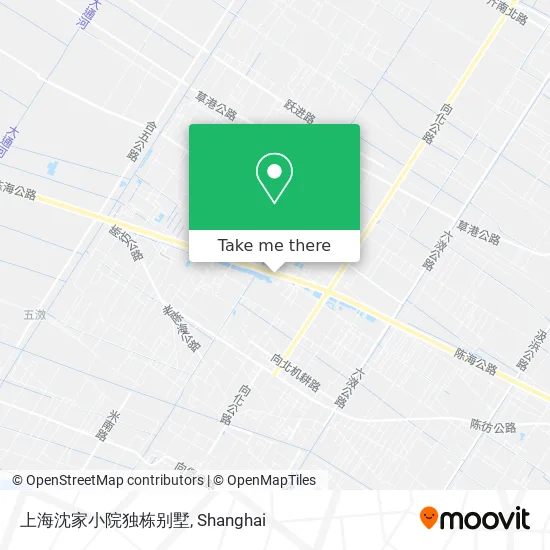 上海沈家小院独栋别墅 map