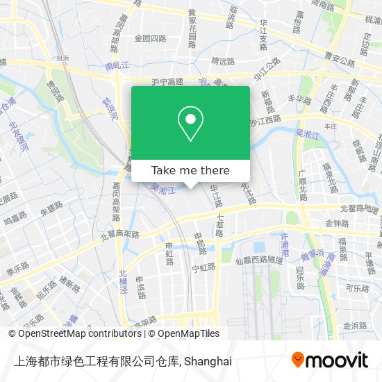 上海都市绿色工程有限公司仓库 map