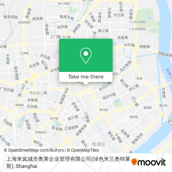 上海米岚城市奥莱企业管理有限公司(绿色米兰奥特莱斯) map