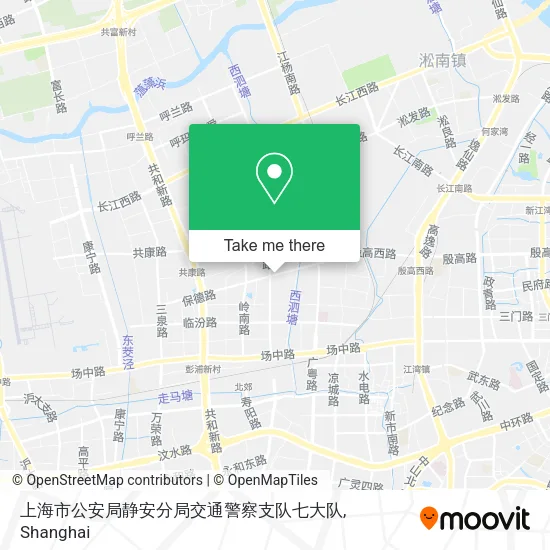 上海市公安局静安分局交通警察支队七大队 map