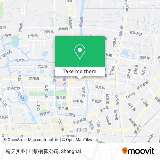 靖天实业(上海)有限公司 map