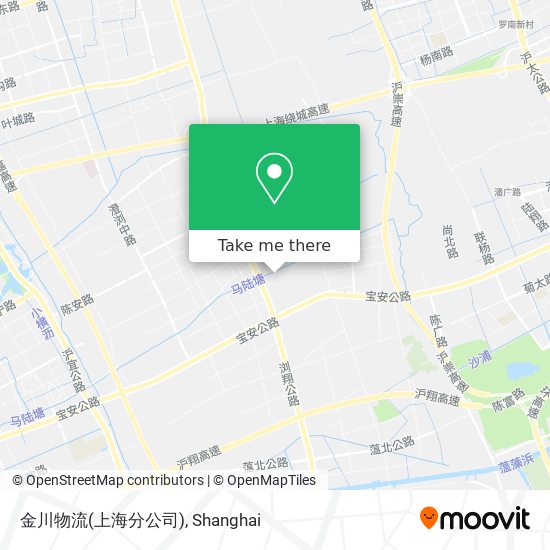 金川物流(上海分公司) map
