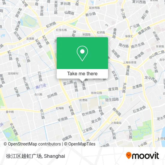 徐江区越虹广场 map
