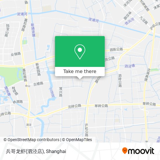 兵哥龙虾(泗泾店) map