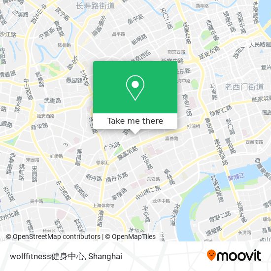 wolffitness健身中心 map