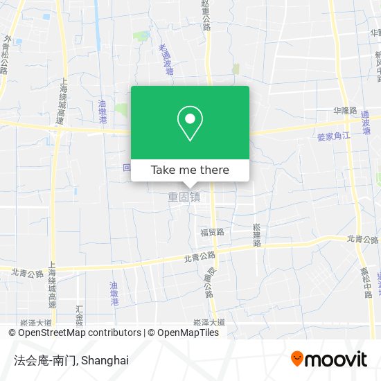 法会庵-南门 map