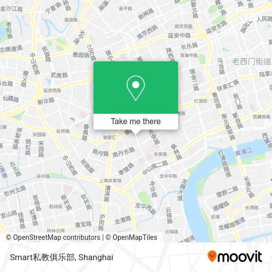 Smart私教俱乐部 map