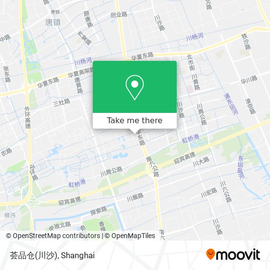 荟品仓(川沙) map