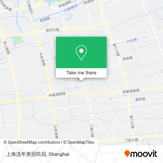 上海流年美宿民宿 map