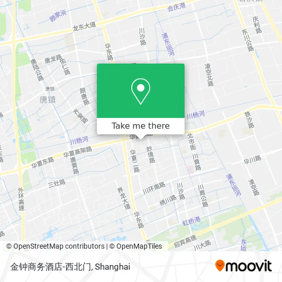 金钟商务酒店-西北门 map