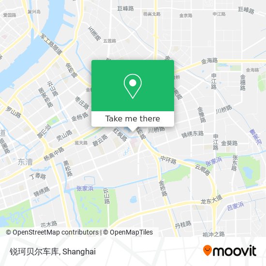 锐珂贝尔车库 map