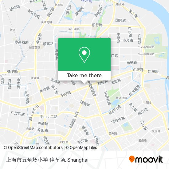 上海市五角场小学-停车场 map