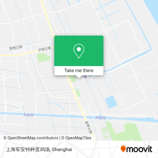 上海军安特种蛋鸡场 map