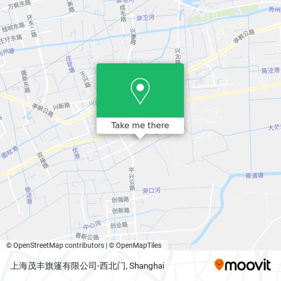 上海茂丰旗篷有限公司-西北门 map