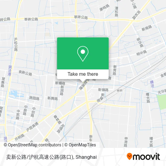 卖新公路/沪杭高速公路(路口) map