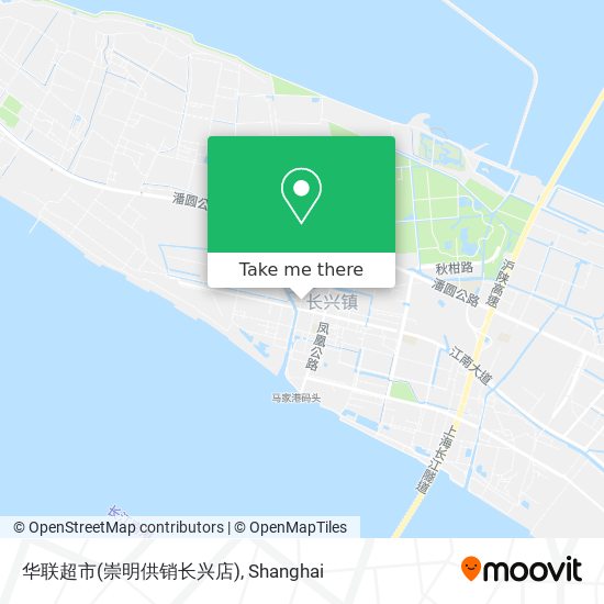 华联超市(崇明供销长兴店) map