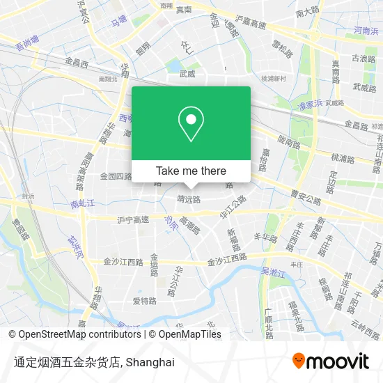 通定烟酒五金杂货店 map