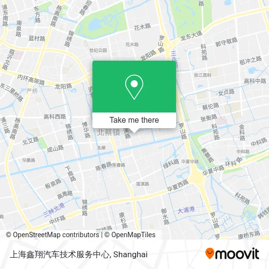 上海鑫翔汽车技术服务中心 map
